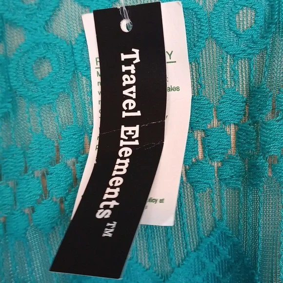 Travel Elements Open Cardigan Size 1X NWT - Picture 6 of 8